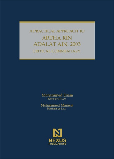 A Practical Approach To Artha Rin Adalat Ain-2003
